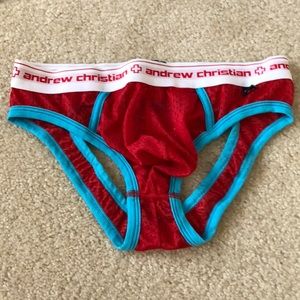 Andrew Christian jock strap size small